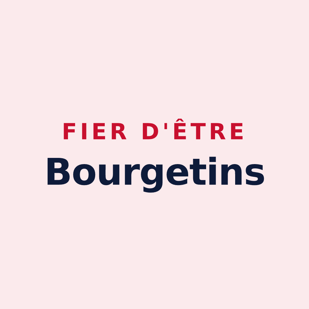 Magnet « Fier d'être Bourgetins » — design pour Le Bourget