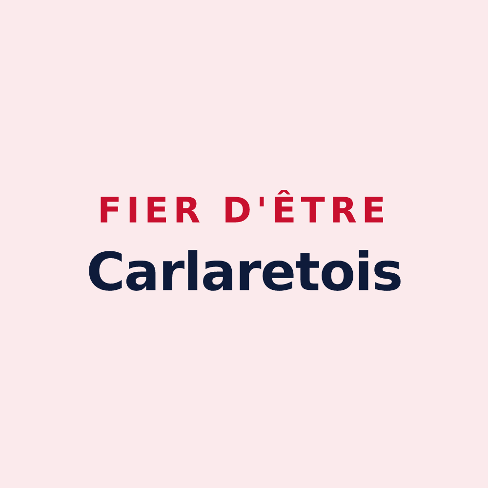 Magnet « Fier d'être Carlaretois » — design pour Le Carlaret