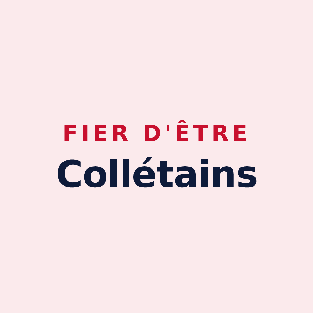 Magnet « Fier d'être Collétains » — design pour Le Collet-de-Dèze