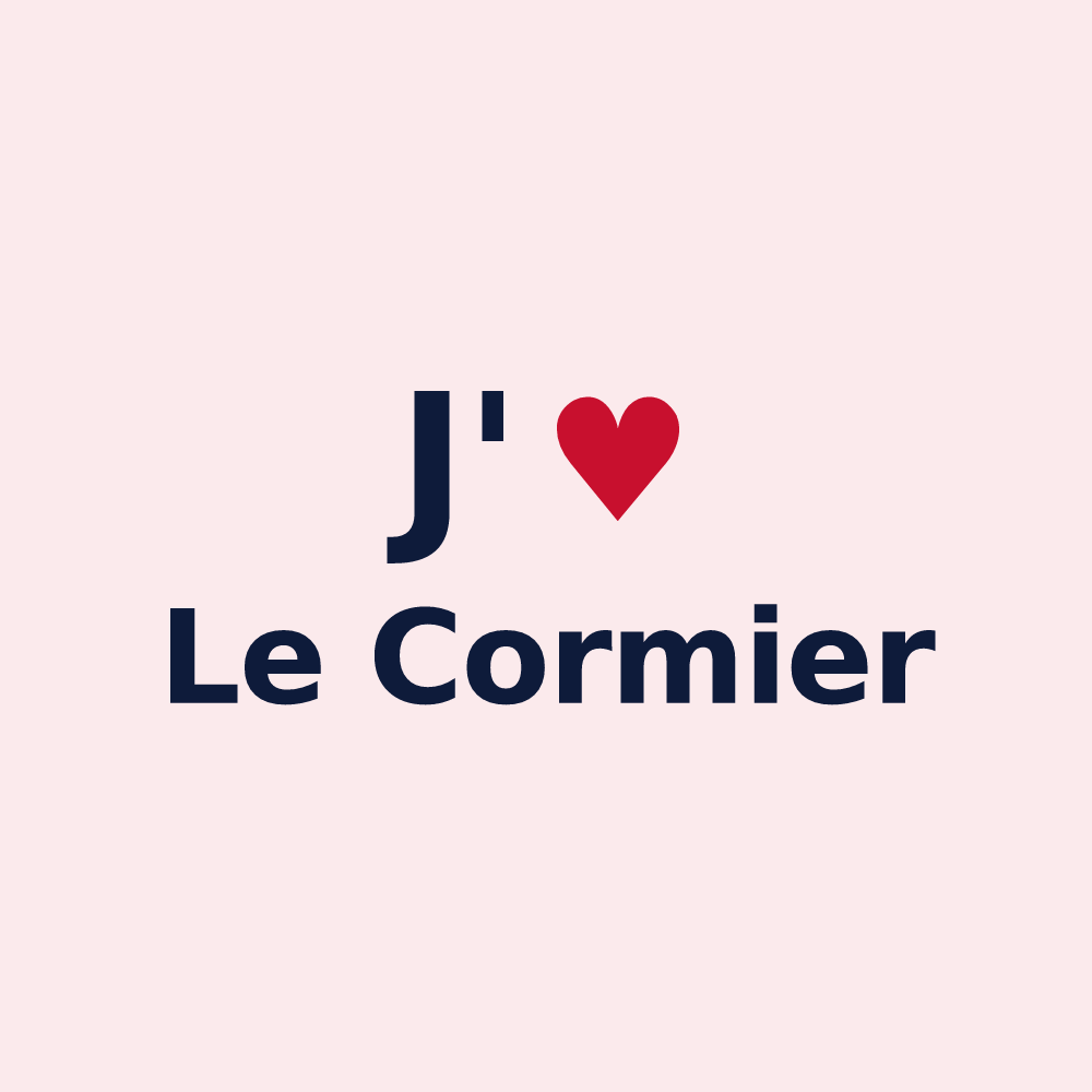 Magnet personnalisé Le Cormier — design J'aime Le Cormier