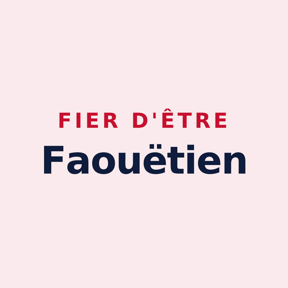 Magnet « Fier d'être Faouëtien » — design pour Le Faouët