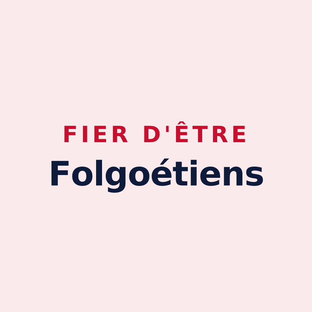 Magnet « Fier d'être Folgoétiens » — design pour Le Folgoët