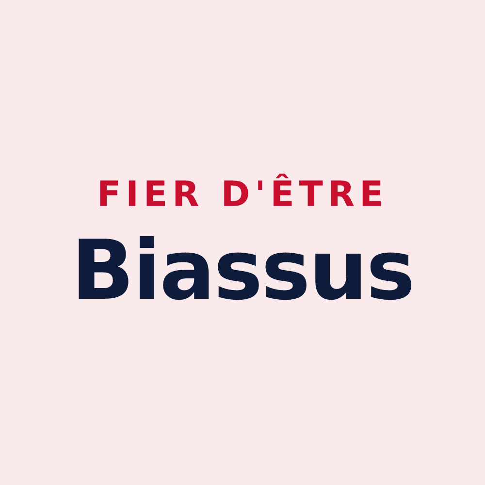 Magnet « Fier d'être Biassus » — design pour Le Haut-Bréda