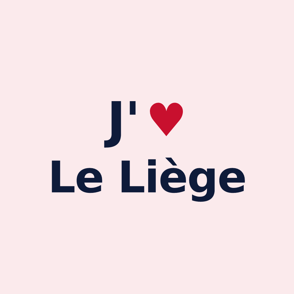 Magnet personnalisé Le Liège — design J'aime Le Liège