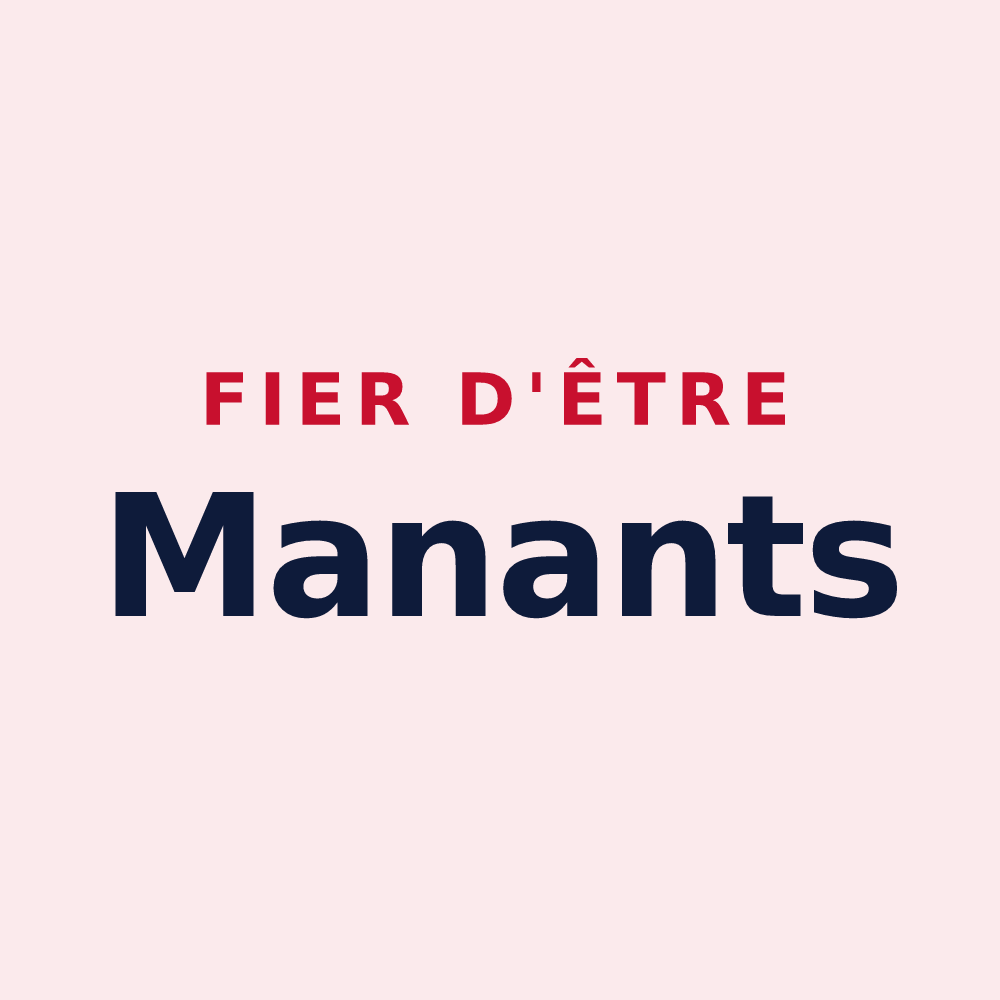 Magnet « Fier d'être Manants » — design pour Le Manoir