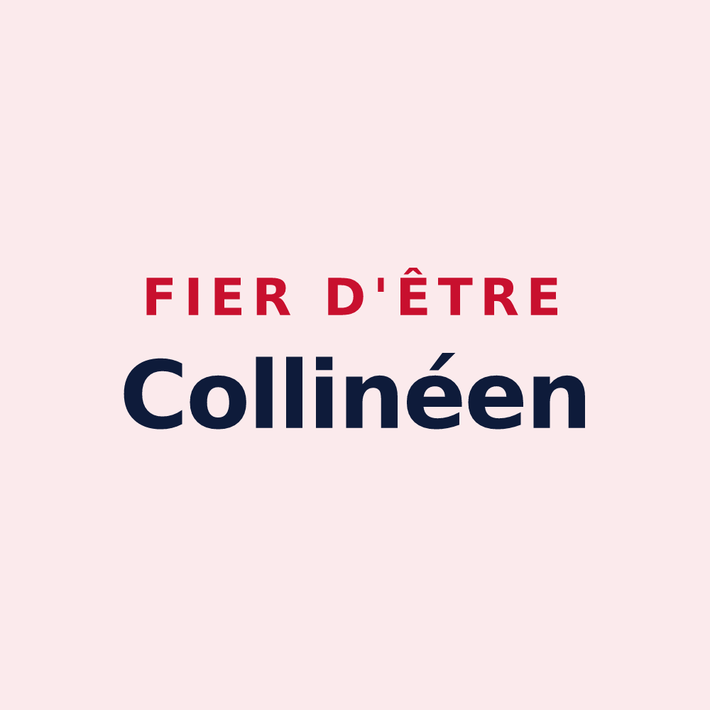 Magnet « Fier d'être Collinéen » — design pour Le Mené