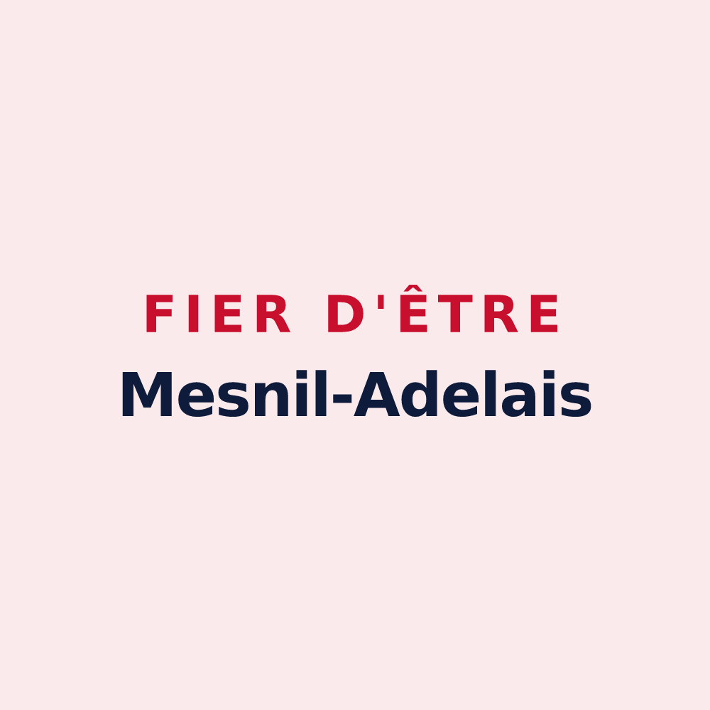 Magnet « Fier d'être Mesnil-Adelais » — design pour Le Mesnil-Adelée