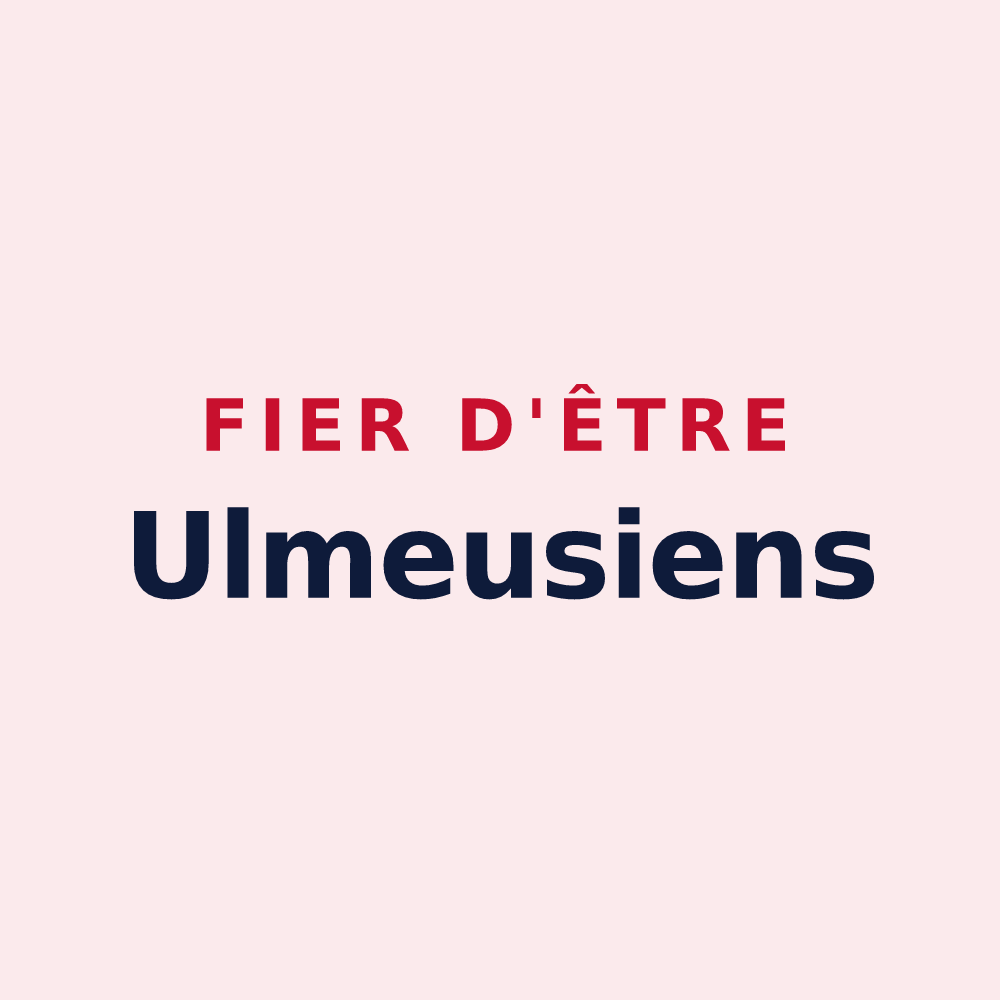Magnet « Fier d'être Ulmeusiens » — design pour Le Meux