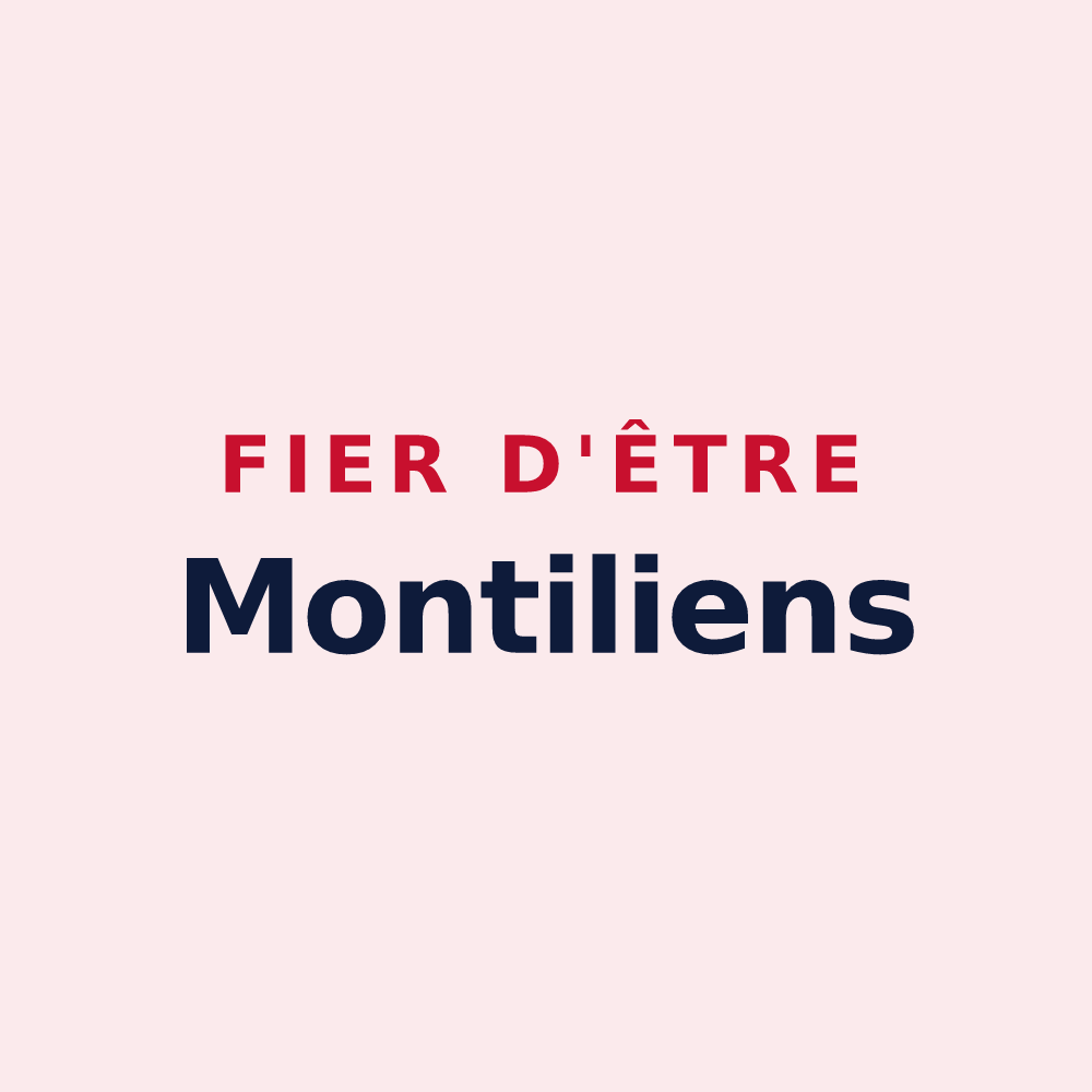 Magnet « Fier d'être Montiliens » — design pour Le Montellier