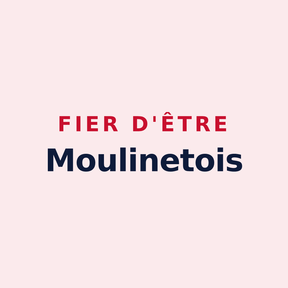 Magnet « Fier d'être Moulinetois » — design pour Le Moulinet-sur-Solin