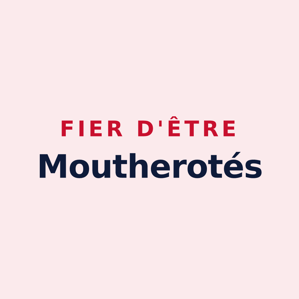 Magnet « Fier d'être Moutherotés » — design pour Le Moutherot