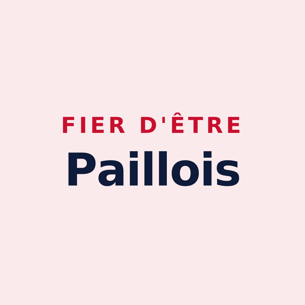 Magnet « Fier d'être Paillois » — design pour Le Pailly