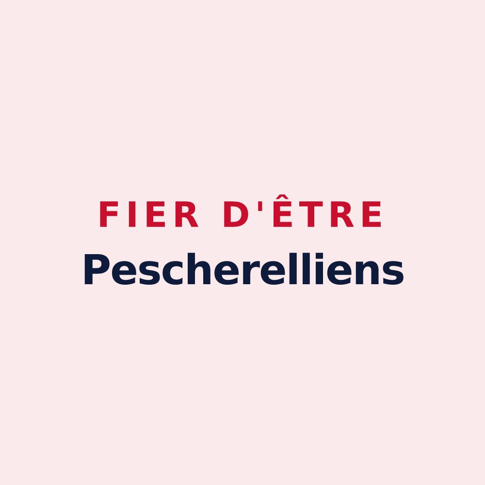 Magnet « Fier d'être Pescherelliens » — design pour Le Pêchereau
