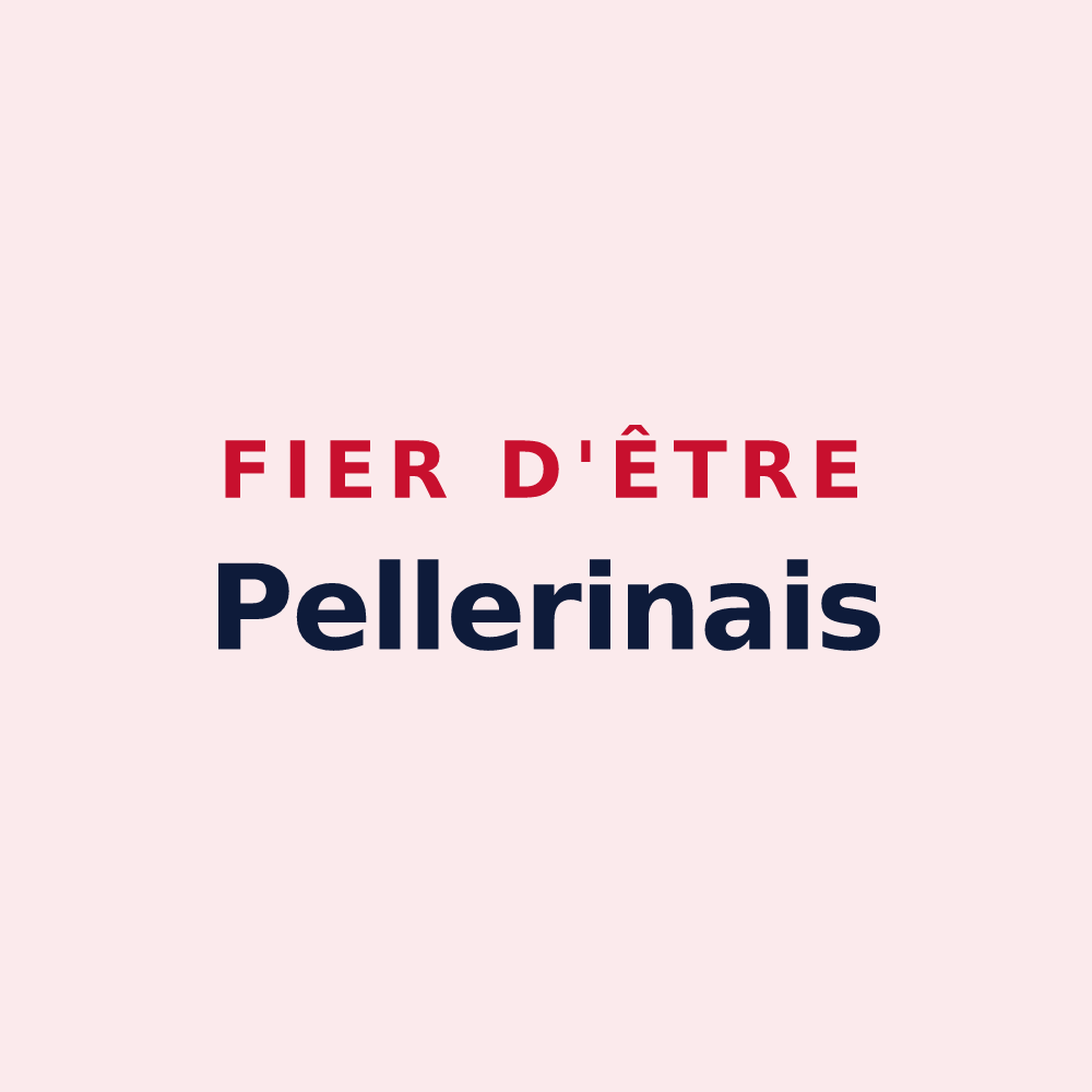 Magnet « Fier d'être Pellerinais » — design pour Le Pellerin