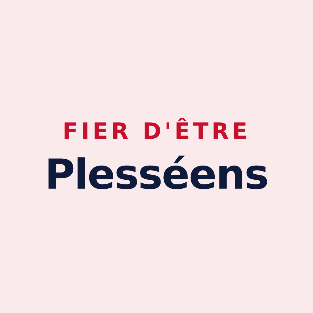 Magnet « Fier d'être Plesséens » — design pour Le Plessis-Gassot