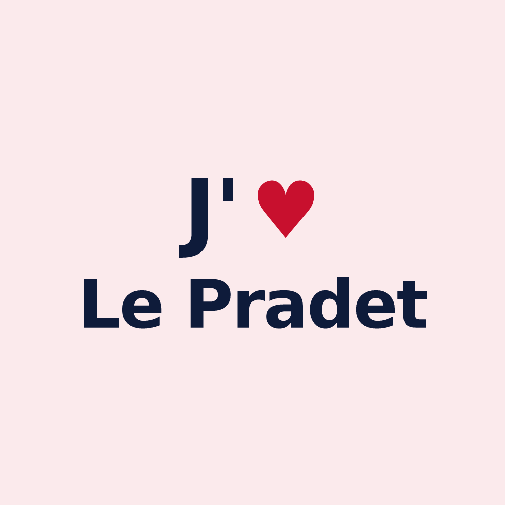 Magnet personnalisé Le Pradet — design J'aime Le Pradet