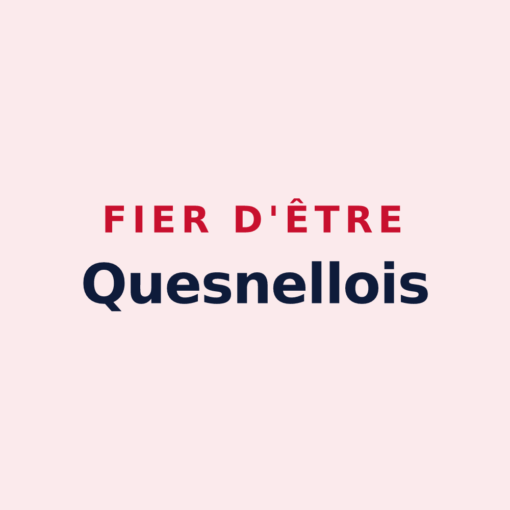 Magnet « Fier d'être Quesnellois » — design pour Le Quesnel