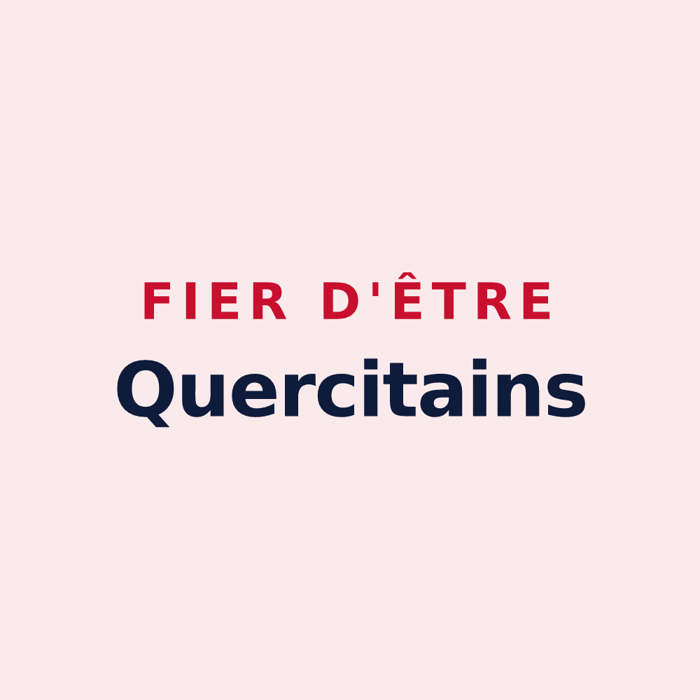 Magnet « Fier d'être Quercitains » — design pour Le Quesnoy