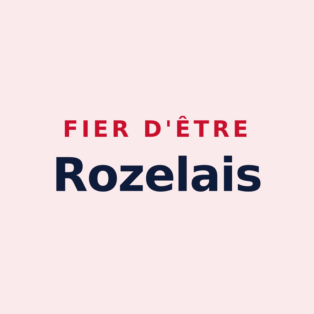 Magnet « Fier d'être Rozelais » — design pour Le Rozel