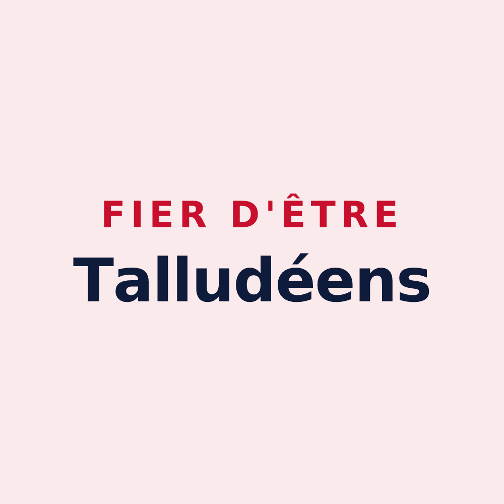 Magnet « Fier d'être Talludéens » — design pour Le Tallud
