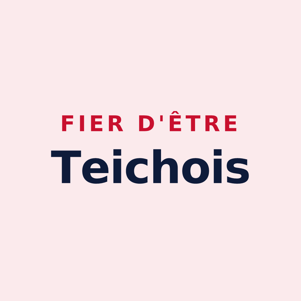 Magnet « Fier d'être Teichois » — design pour Le Teich