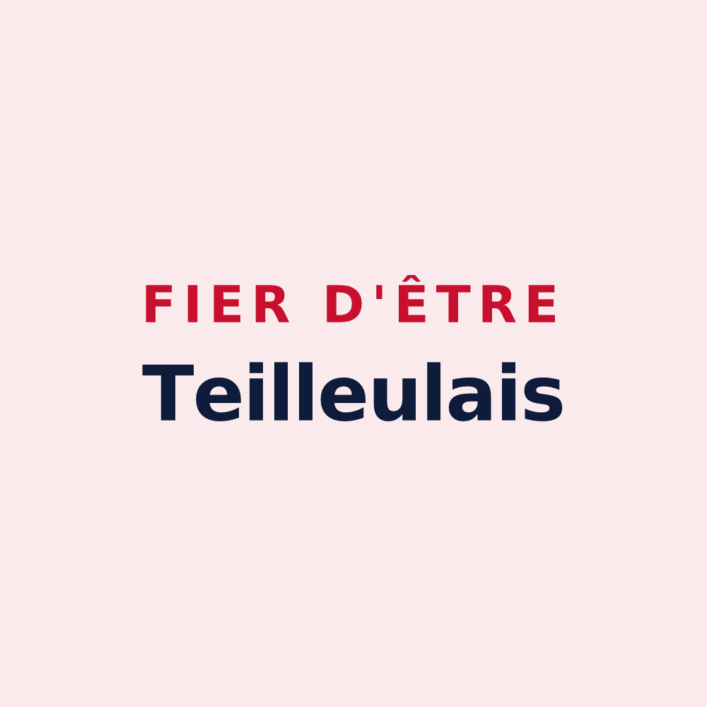 Magnet « Fier d'être Teilleulais » — design pour Le Teilleul