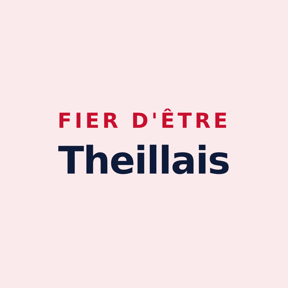 Magnet « Fier d'être Theillais » — design pour Le Theil-de-Bretagne