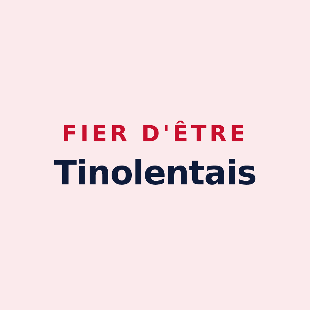 Magnet « Fier d'être Tinolentais » — design pour Le Theil-Nolent
