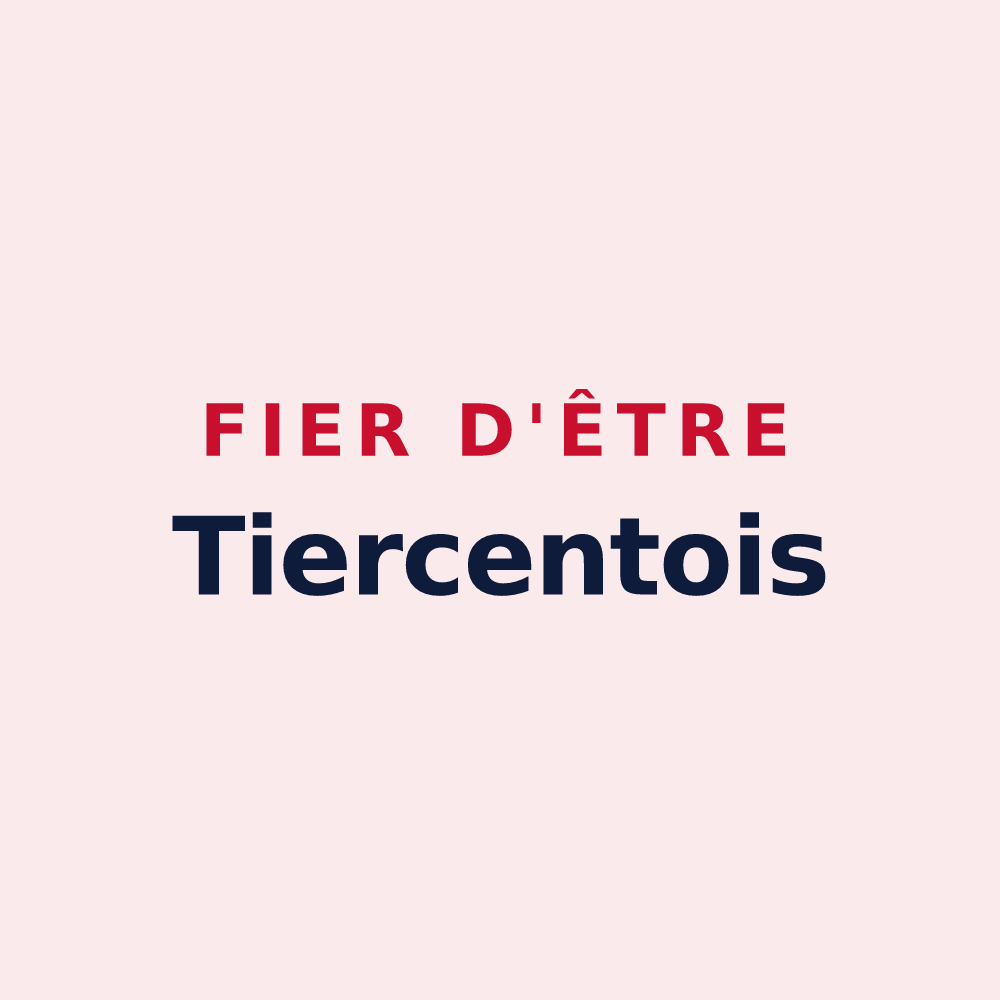 Magnet « Fier d'être Tiercentois » — design pour Le Tiercent
