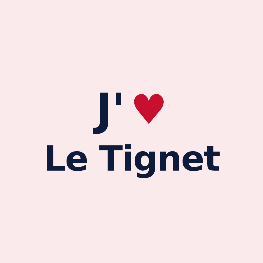 Magnet personnalisé Le Tignet — design J'aime Le Tignet