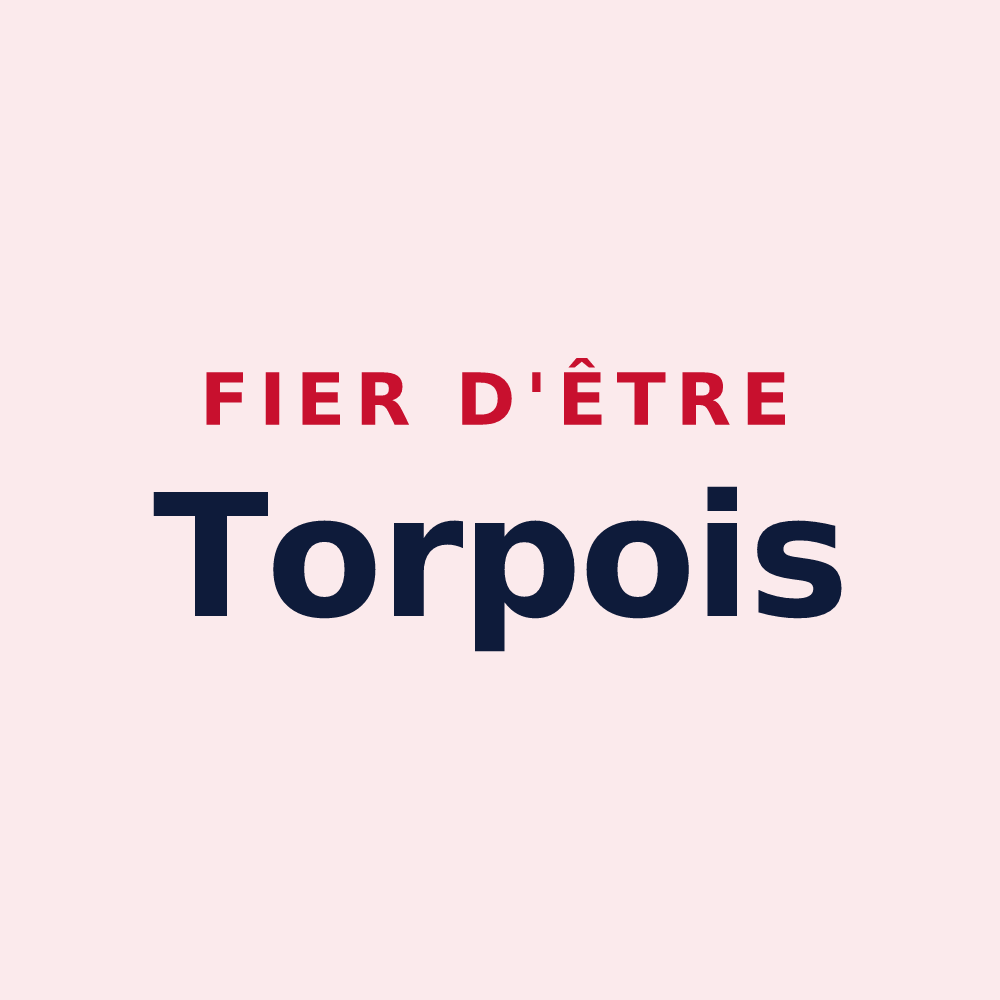 Magnet « Fier d'être Torpois » — design pour Le Torp-Mesnil