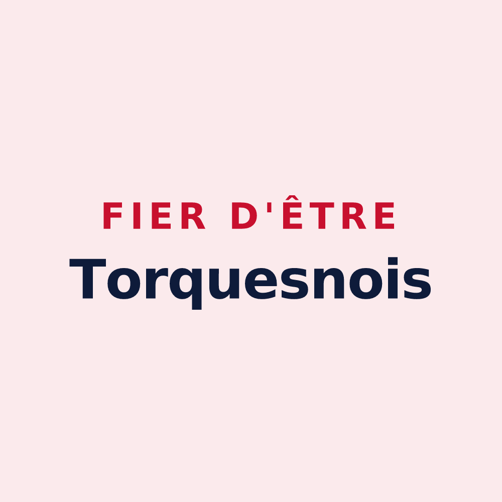 Magnet « Fier d'être Torquesnois » — design pour Le Torquesne
