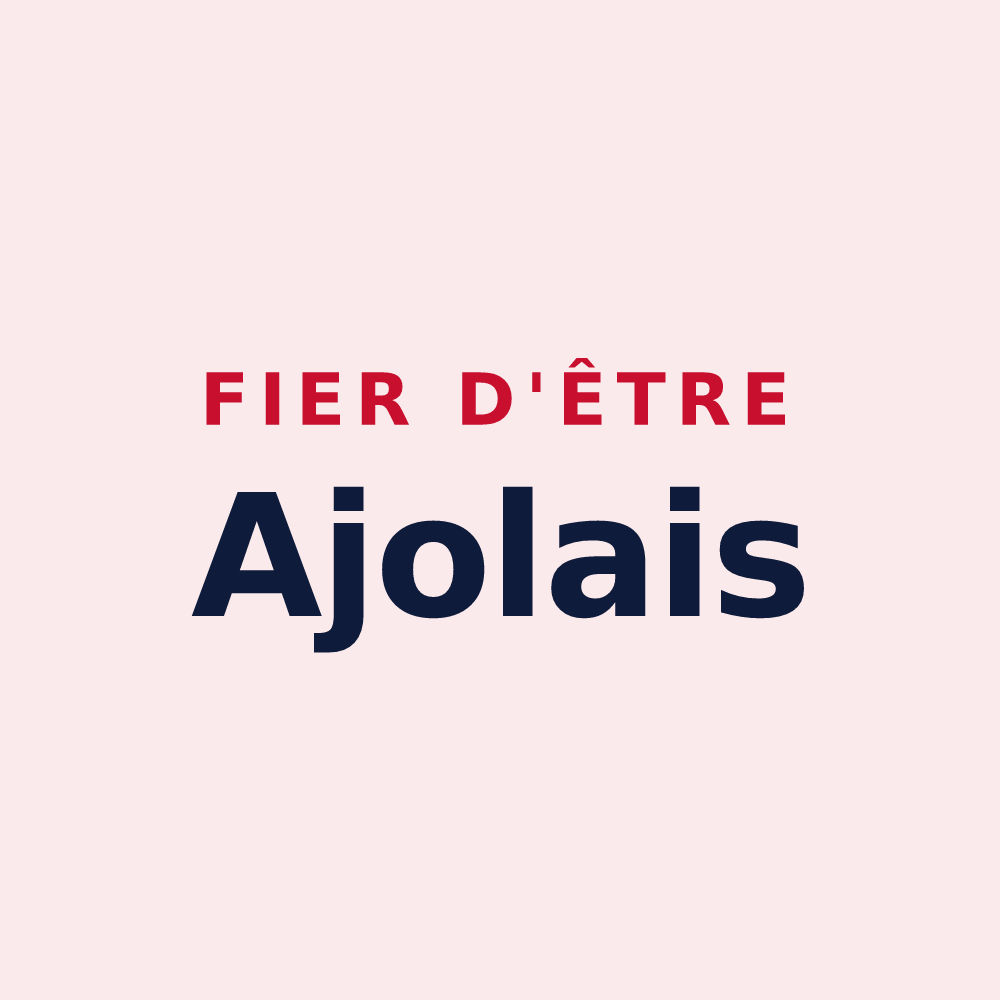 Magnet « Fier d'être Ajolais » — design pour Le Val-d'Ajol