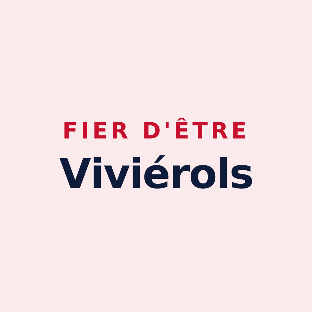 Magnet « Fier d'être Viviérols » — design pour Le Vivier