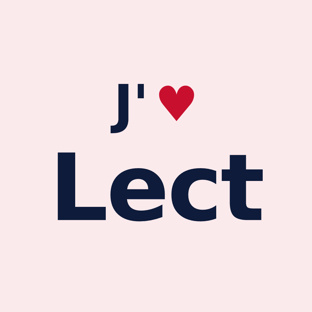 Magnet personnalisé Lect — design J'aime Lect