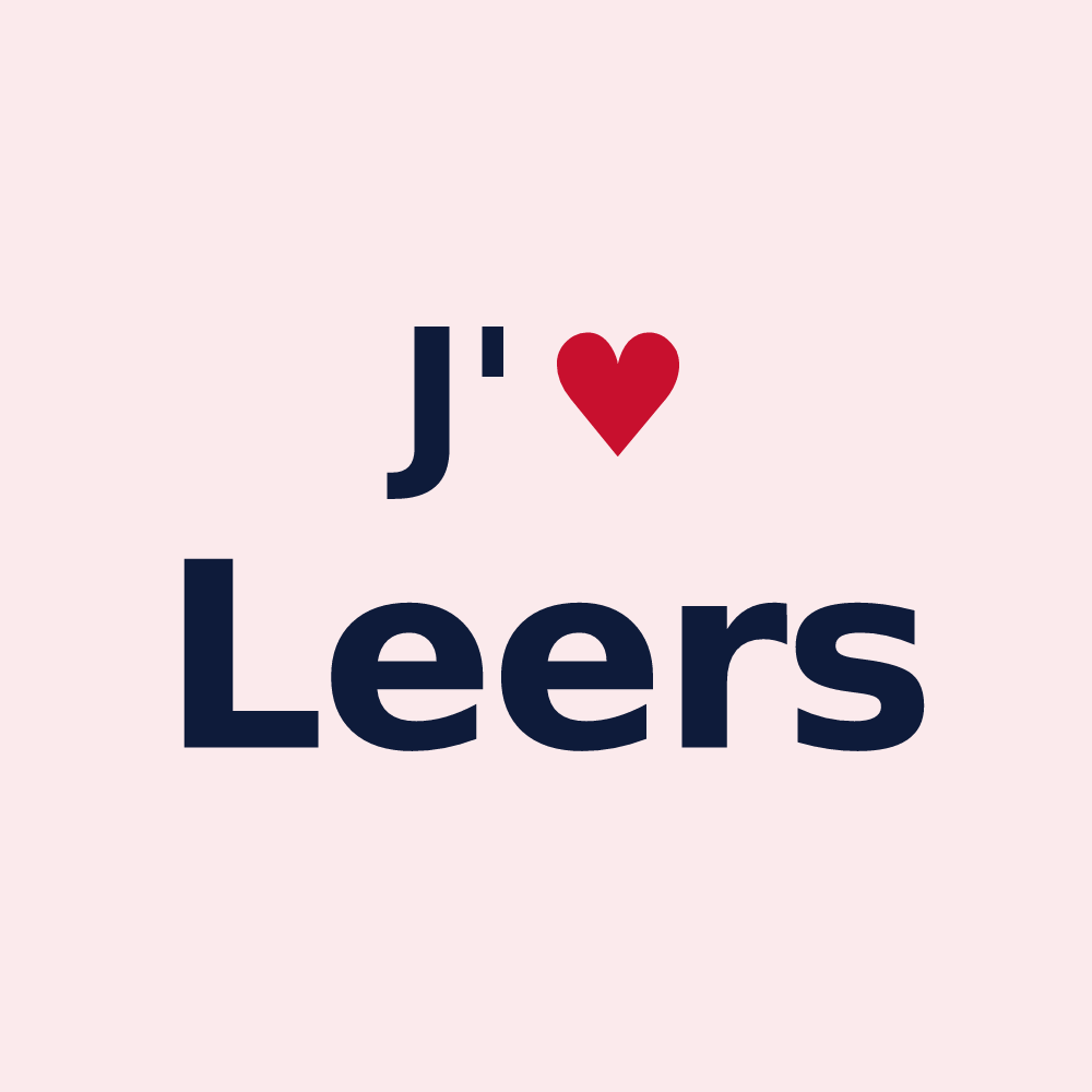 Magnet personnalisé Leers — design J'aime Leers