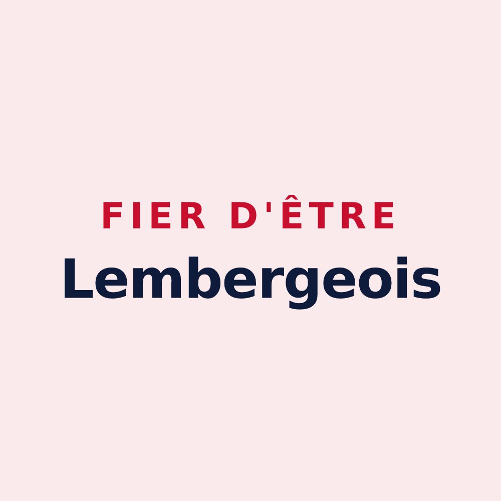 Magnet « Fier d'être Lembergeois » — design pour Lemberg