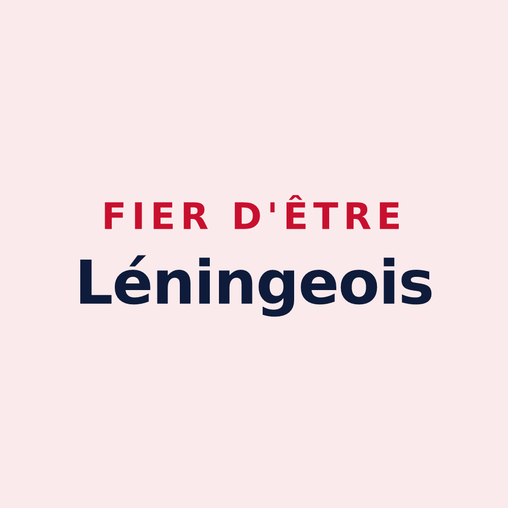 Magnet « Fier d'être Léningeois » — design pour Léning