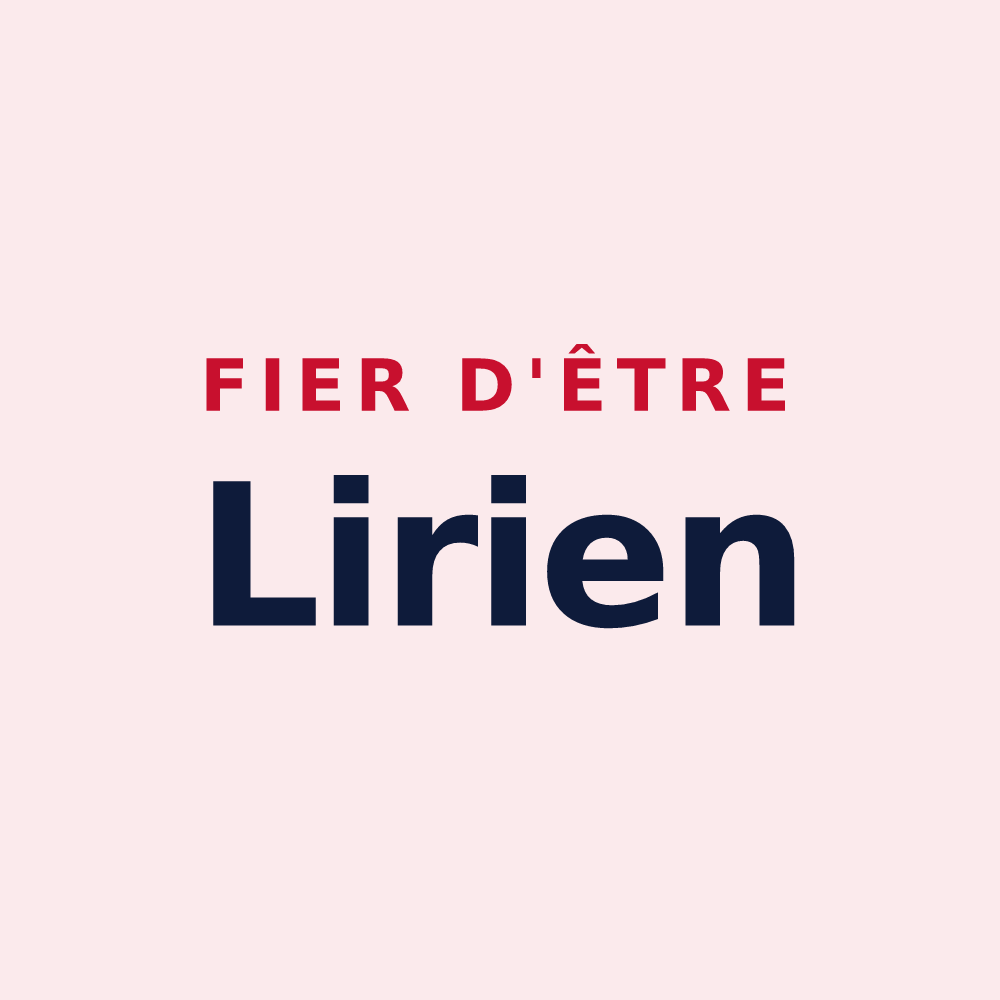 Magnet « Fier d'être Lirien » — design pour Léry