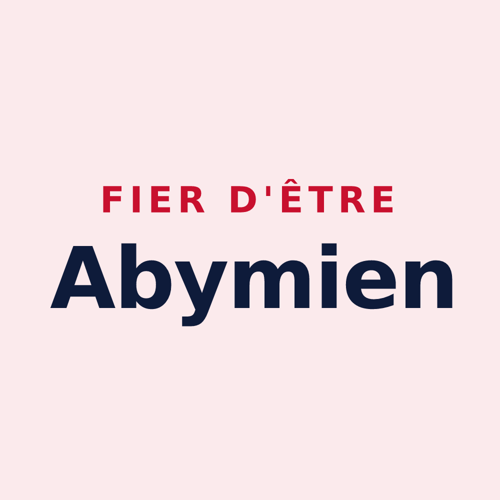 Magnet « Fier d'être Abymien » — design pour Les Abymes