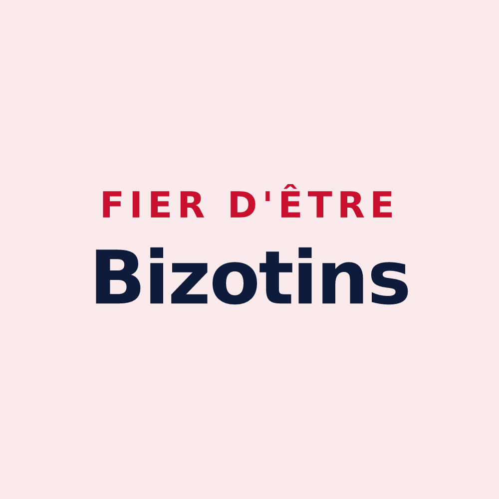 Magnet « Fier d'être Bizotins » — design pour Les Bizots