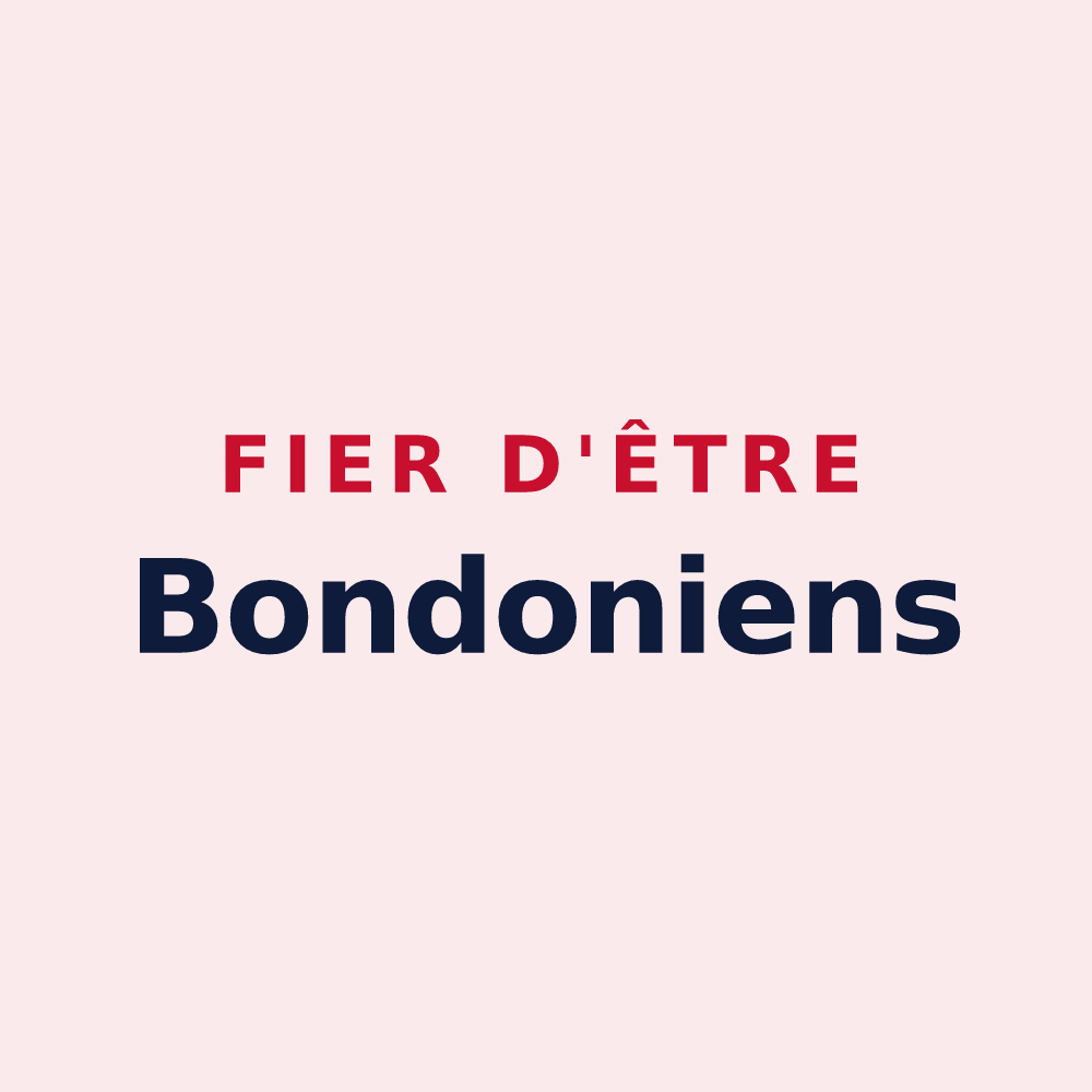 Magnet « Fier d'être Bondoniens » — design pour Les Bondons