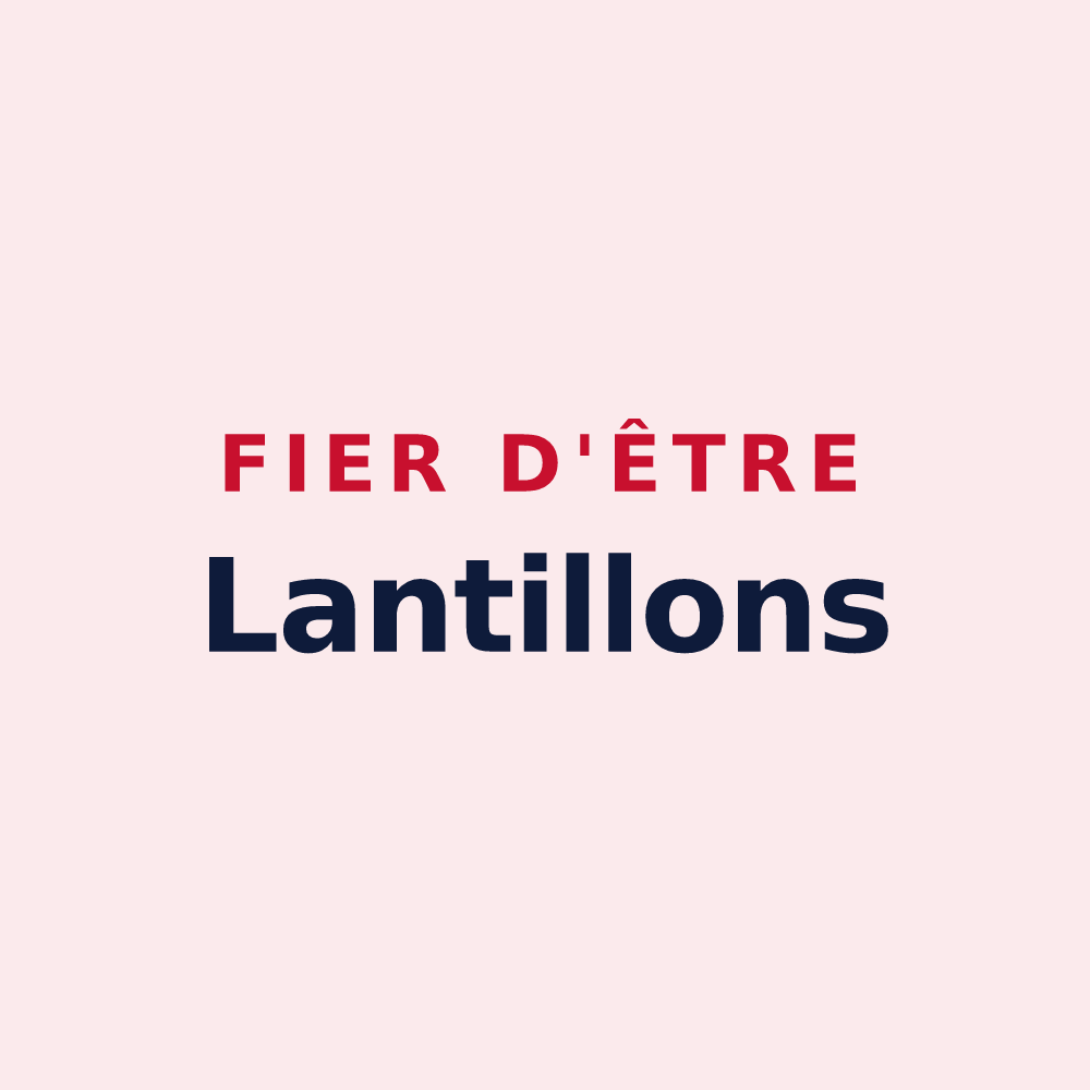 Magnet « Fier d'être Lantillons » — design pour Les Deux Alpes