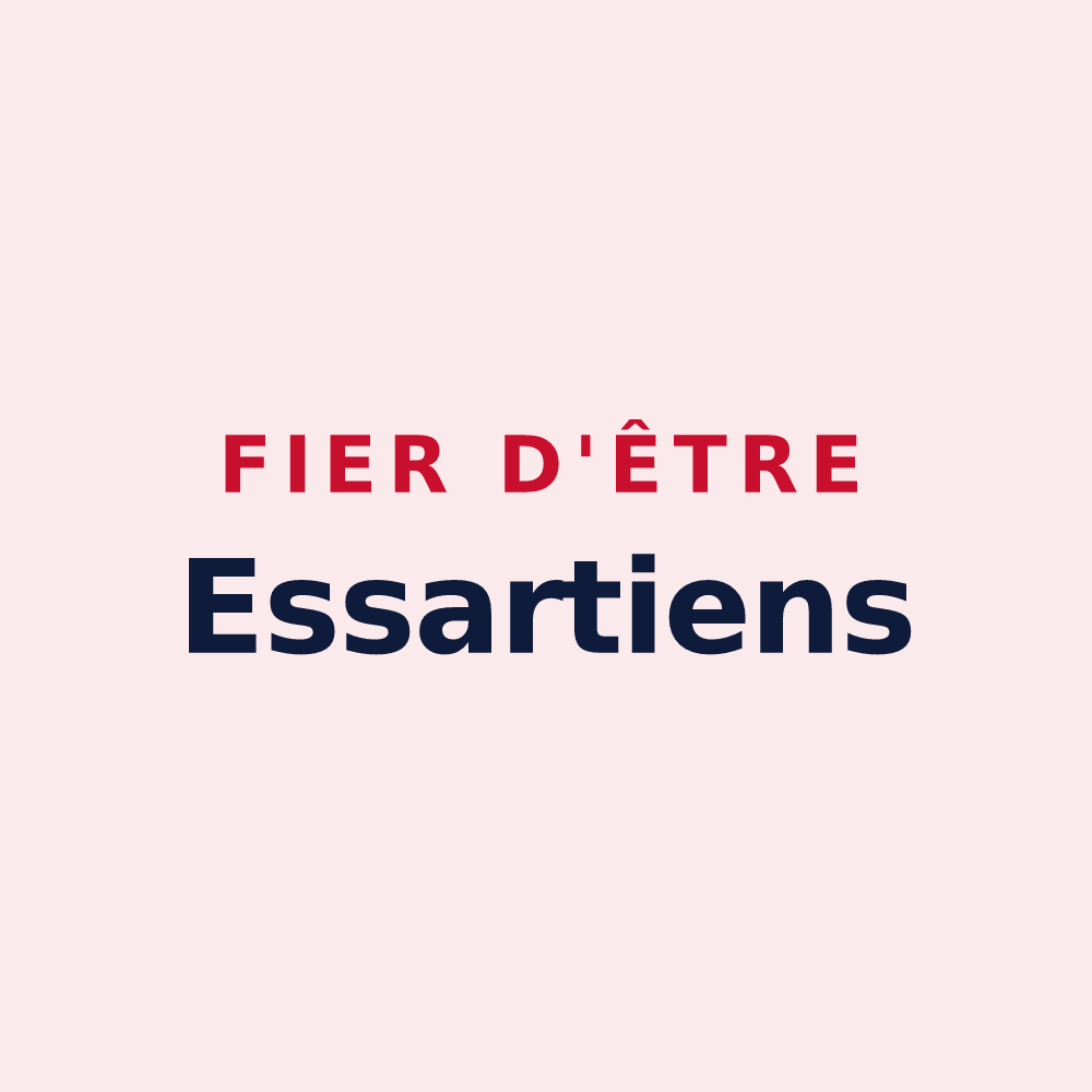 Magnet « Fier d'être Essartiens » — design pour Les Essarts