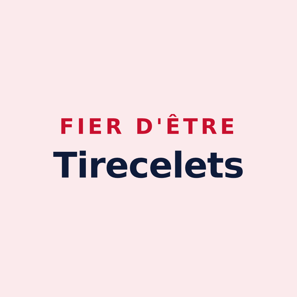 Magnet « Fier d'être Tirecelets » — design pour Les Grangettes