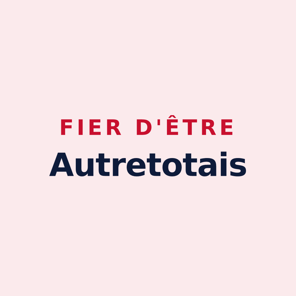 Magnet « Fier d'être Autretotais » — design pour Les Hauts-de-Caux
