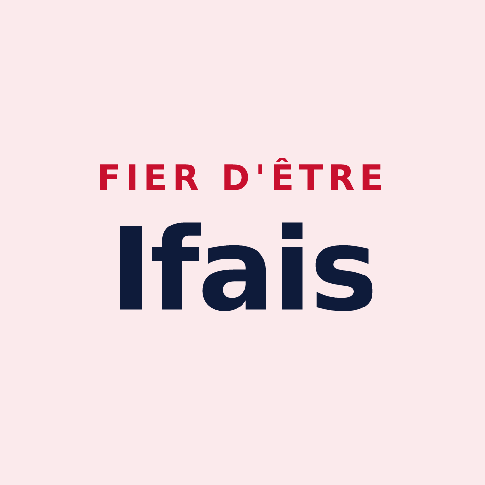 Magnet « Fier d'être Ifais » — design pour Les Ifs