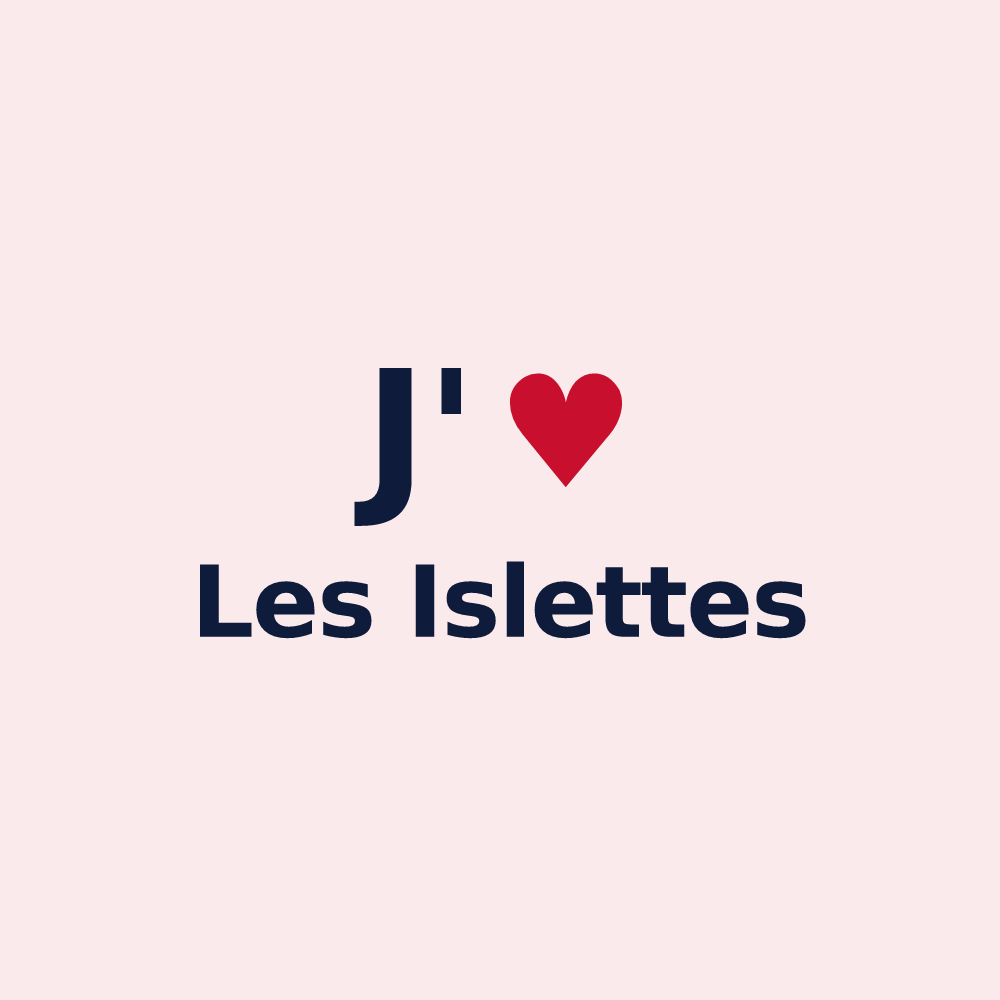 Magnet personnalisé Les Islettes — design J'aime Les Islettes