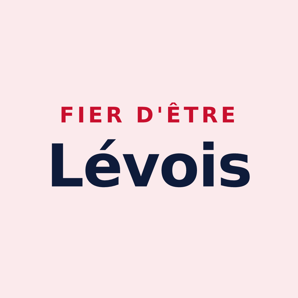 Magnet « Fier d'être Lévois » — design pour Les Lèves-et-Thoumeyragues