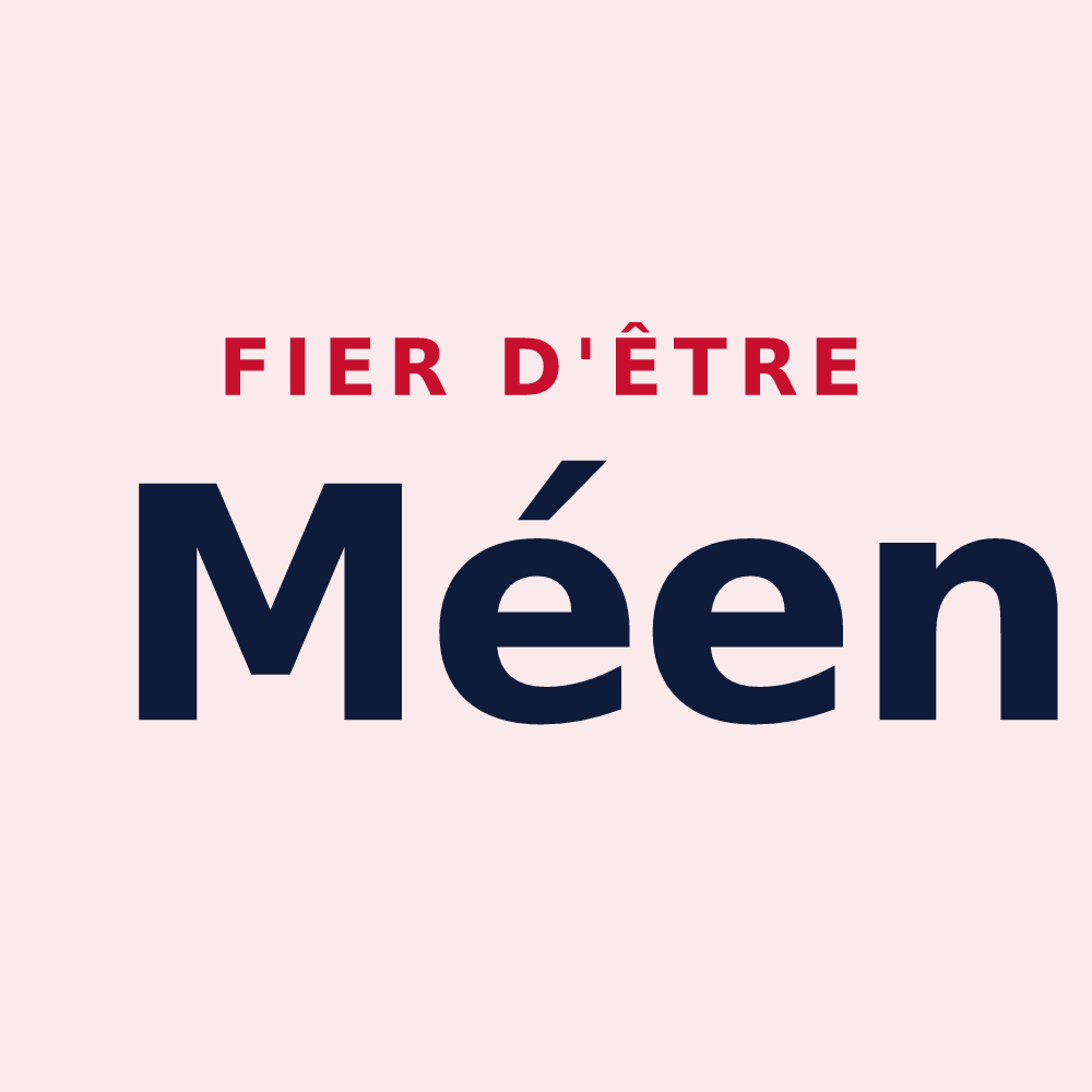 Magnet « Fier d'être Méen » — design pour Les Mées
